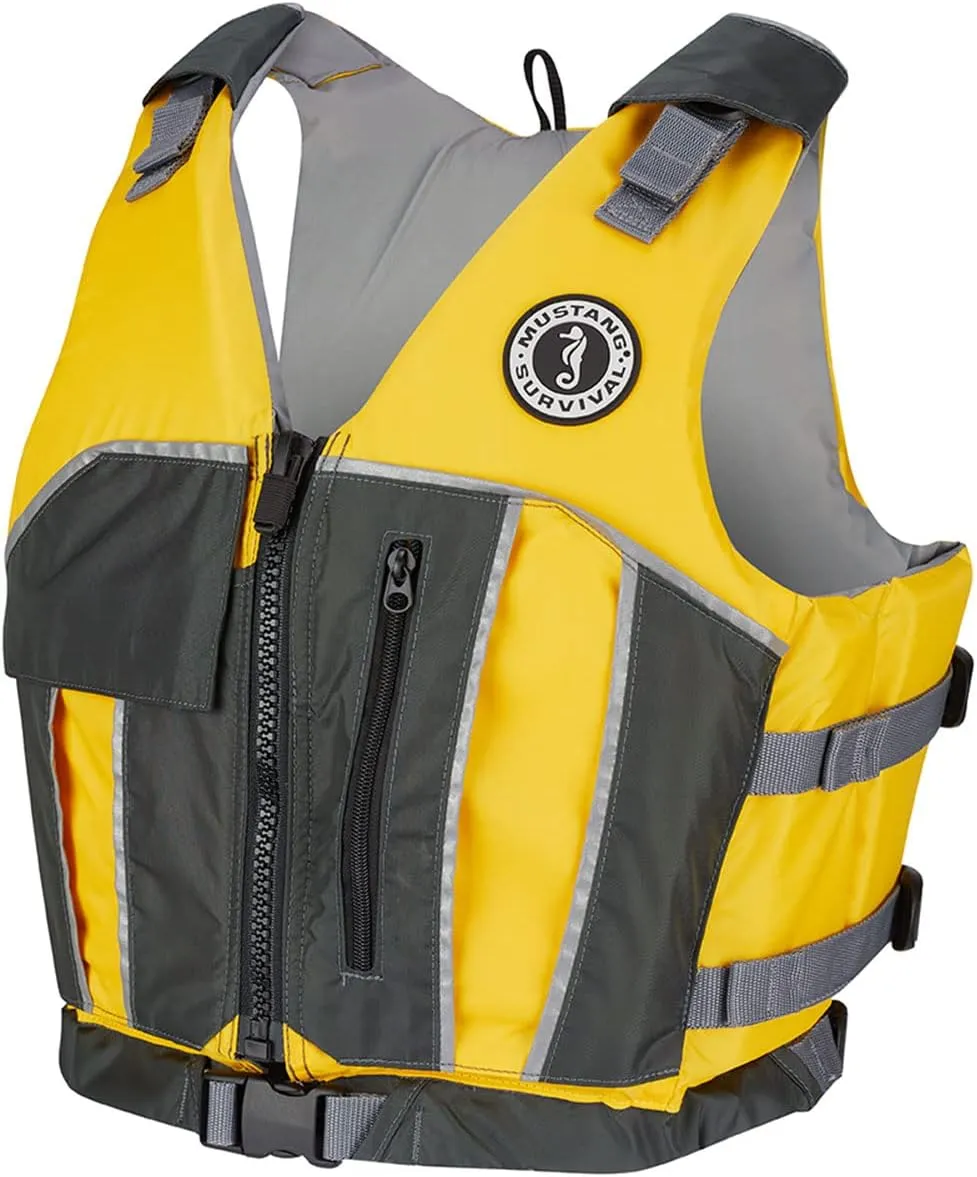 Mustang Survival Reflex Foam Vest - Yellow/Gray, Medium/Large