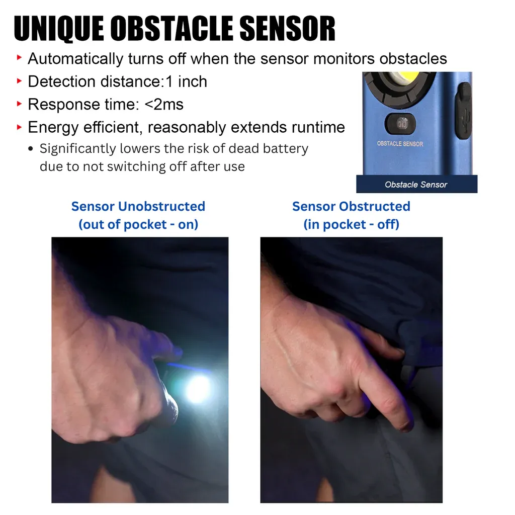 NextLED Pocket Task Light with Obstacle Sensor