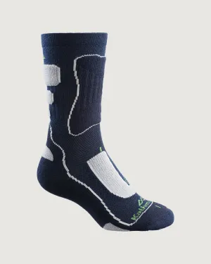 NuYarn Ergonomic Hiking Socks - Midnight Navy