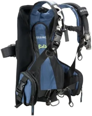 Oceanic New BioLite Travel Scuba Diving BCD - Blue (Size X-Large)