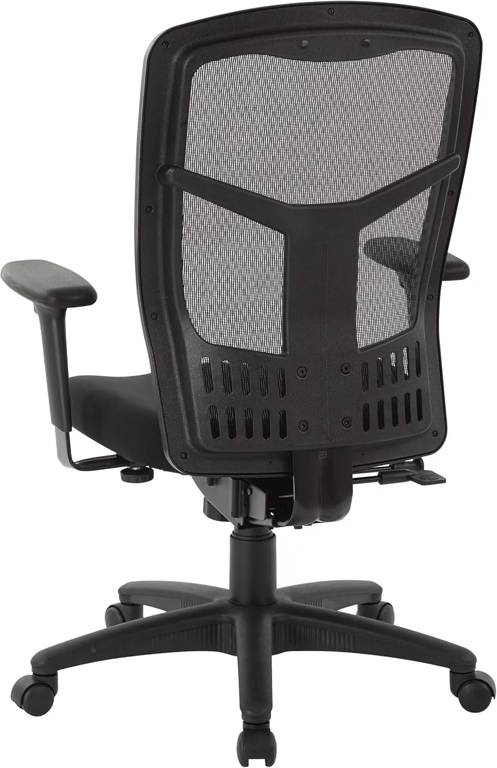 Office Star ProGrid High Back Manager's with Adjustable Seat Height, 2-to-1 Synchro Tilt Control and Seat Slider, Coal FreeFlex Fabric