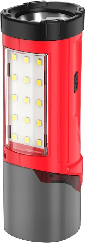 ohyes Work Light Compatible with Milwaukee 12V Battery Magnetic 2 in 1 Flash Light for Camping, Jobsite & Workshop(Battery not Included)