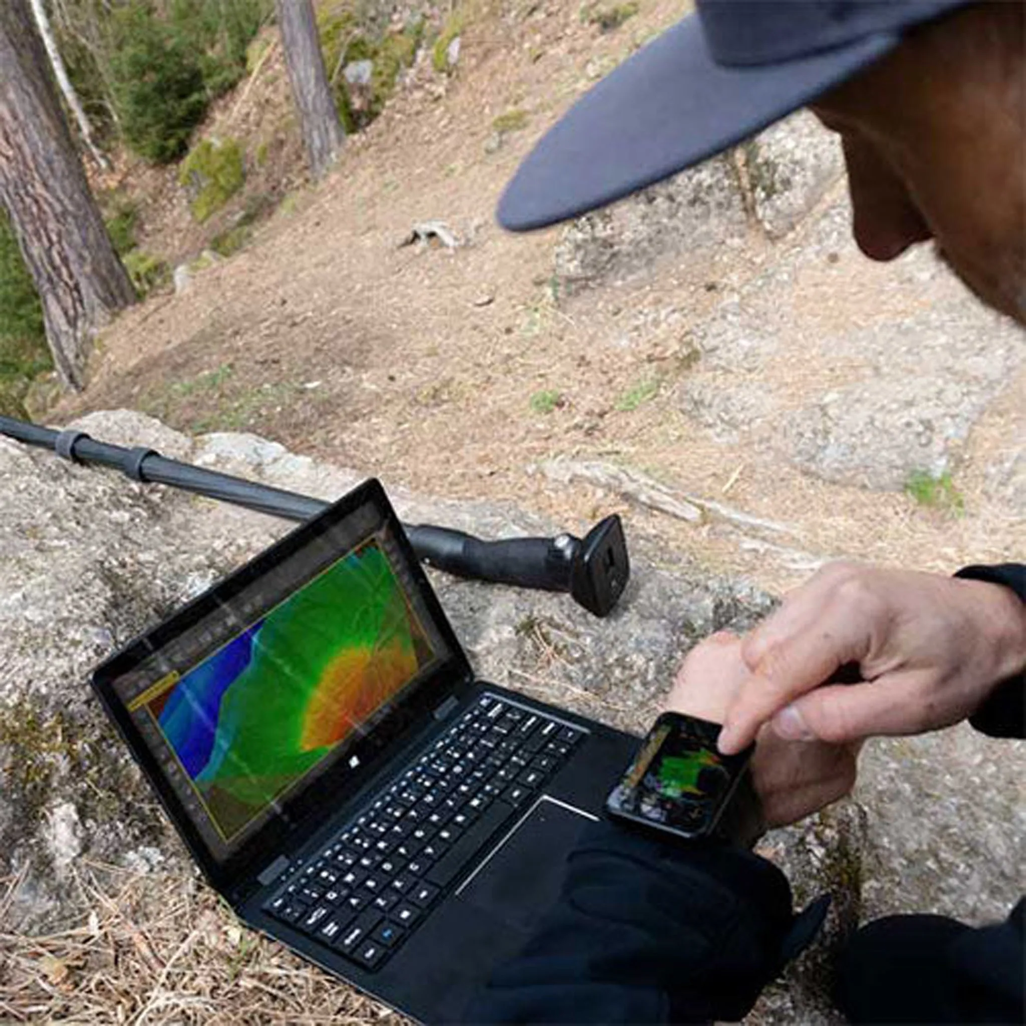 OKM Rover UC  Metal Detector and Scanner - Detection Depth 65ft