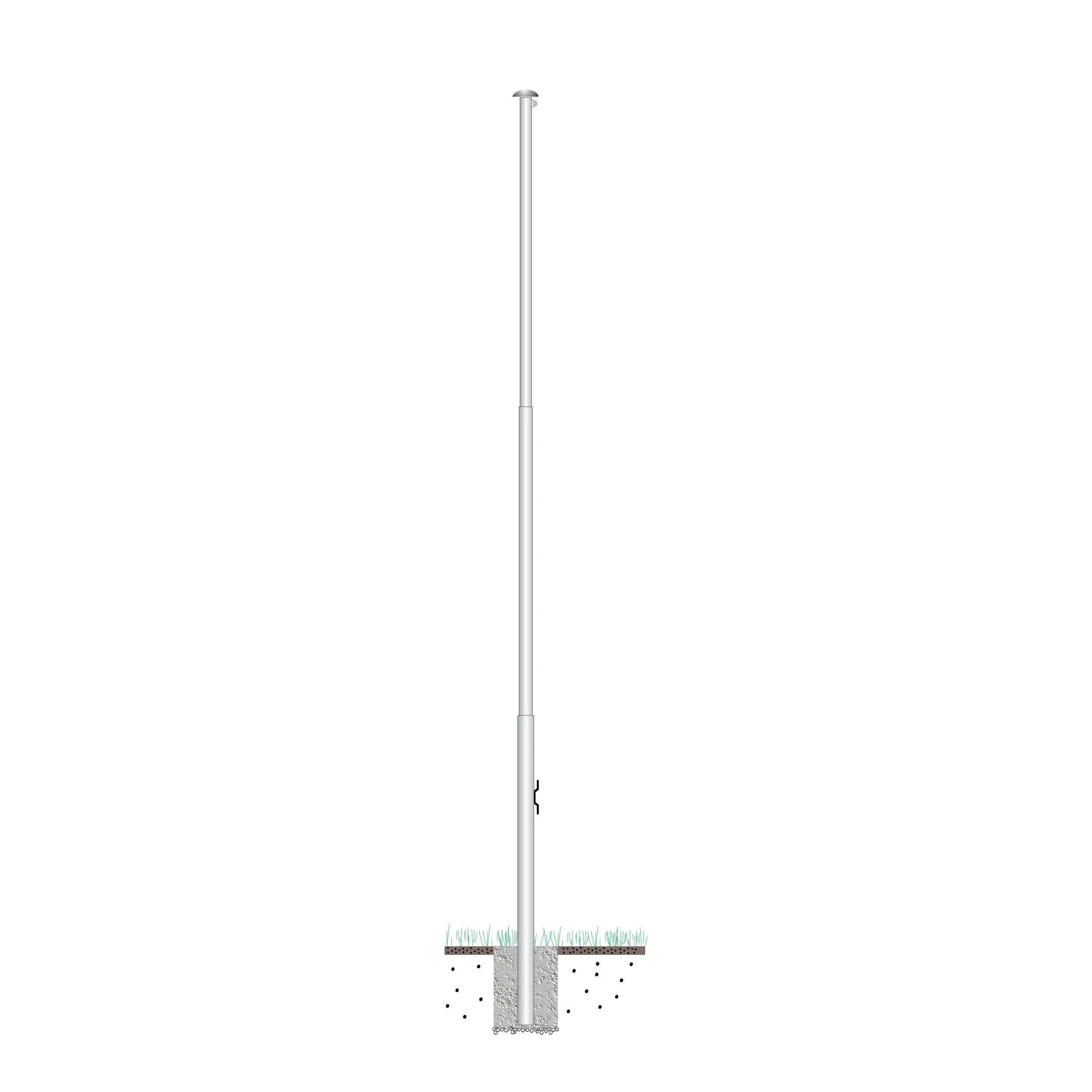 Outdoor DIY Flagpole – 5.7m Telescopic