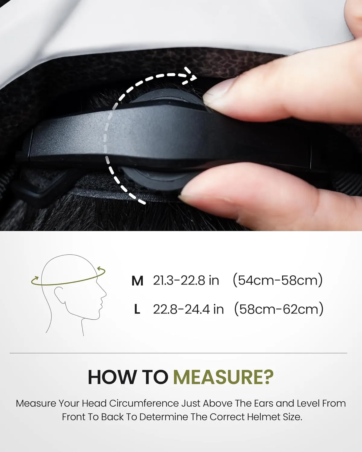OutdoorMaster Adult Bike Helmet - Bicycle Helmet with Rechargeable Rear LED Light, Detachable Magnetic Goggles, Removable Sun Visor - Suitable for Commuting and Cycling for Men and Women