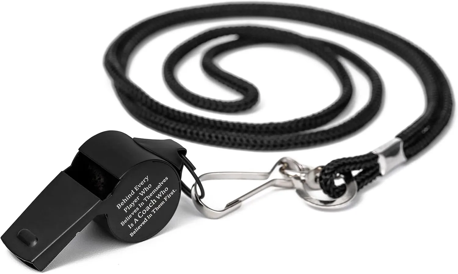 Pack of 2 Gift for Coach Whistle Behind Every Player Who Believes in Themselves is A Coach Who Believed in Them First