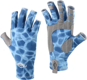 Palmyth UV Protection Fishing Fingerless Gloves UPF50  Sun Gloves Men Women for Kayaking, Hiking, Paddling, Driving, Canoeing, Rowing