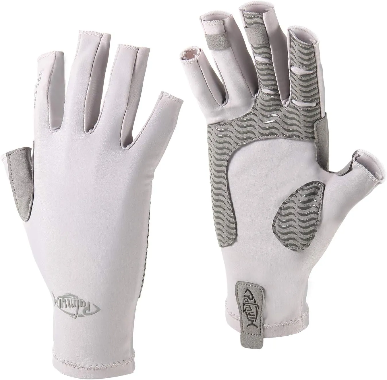 Palmyth UV Protection Fishing Fingerless Gloves UPF50  Sun Gloves Men Women for Kayaking, Hiking, Paddling, Driving, Canoeing, Rowing