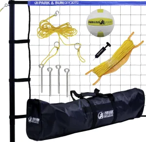 Park & Sun Sports Tournament 179: Portable Outdoor Volleyball Net System