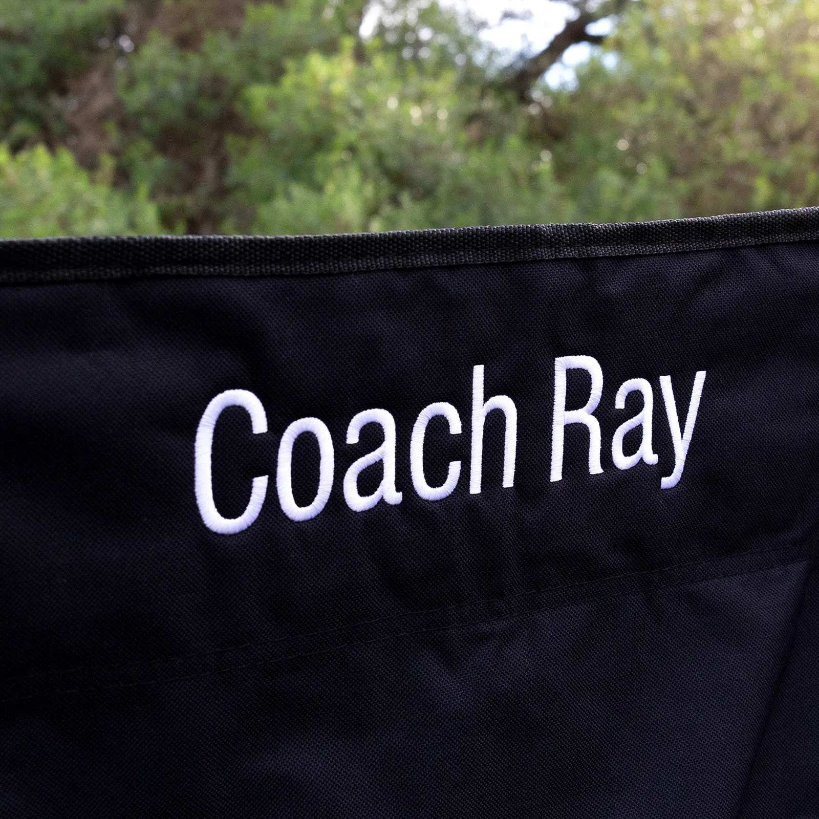 Personalised Coach Gift Sports Folding Chair