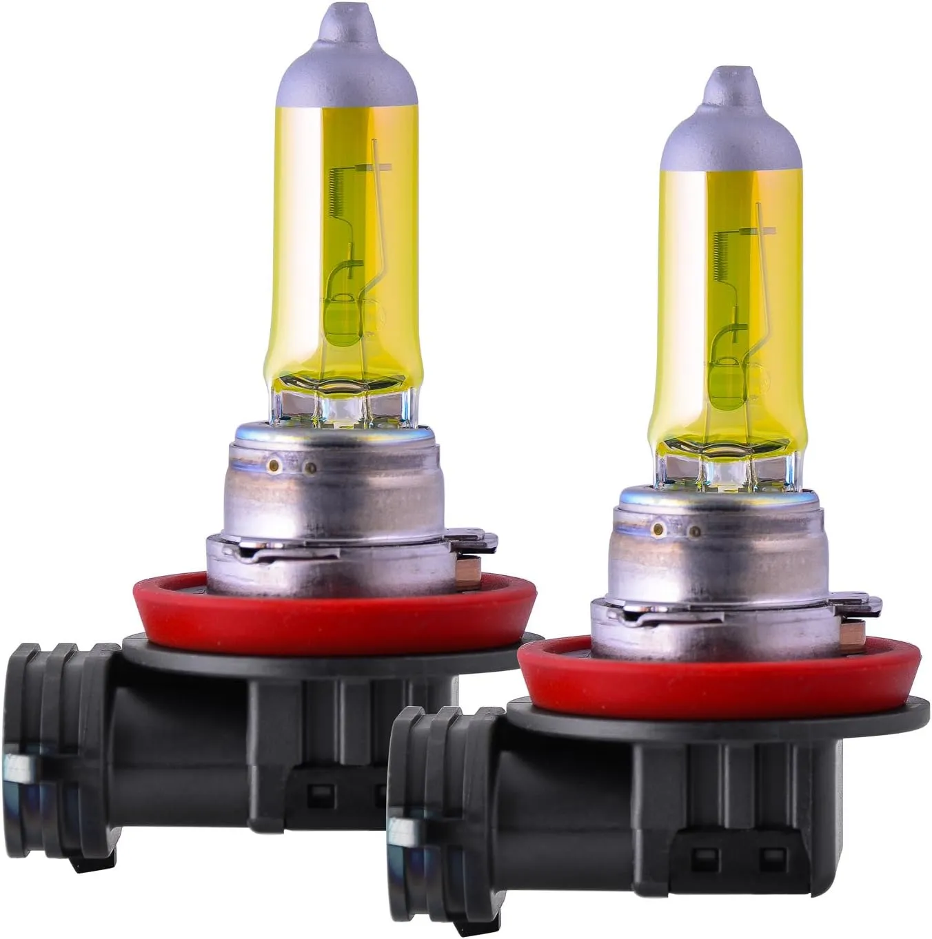 Piaa 22-13411 Solar Yellow H11 Light Bulb (2500K - 12V 55W), 2 Pack