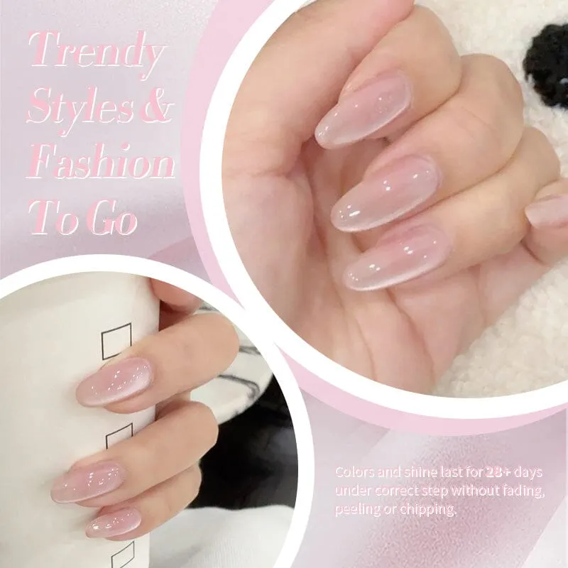 Pink Moonlight Cat Magnetic Gel Polish MY273 Soft Lace 15ml