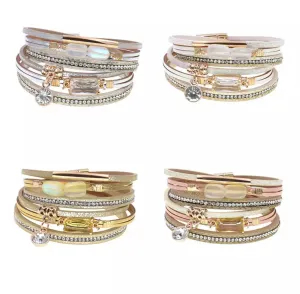 Piper Multi-Strand Wrap Magnetic Bracelet