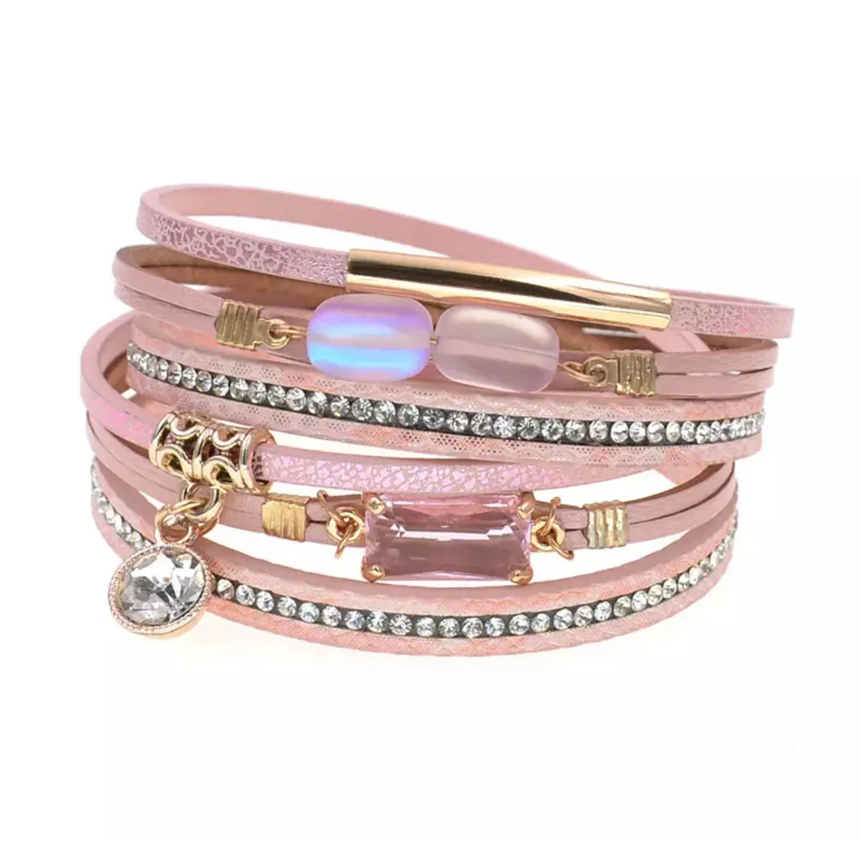 Piper Multi-Strand Wrap Magnetic Bracelet