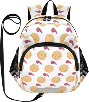 Plaaee Set Of Sports Balls Toddler Backpack Harness Leash Kids Back Pack Harnesses Leashes Tether for Boys Girls Outdoor Travel M