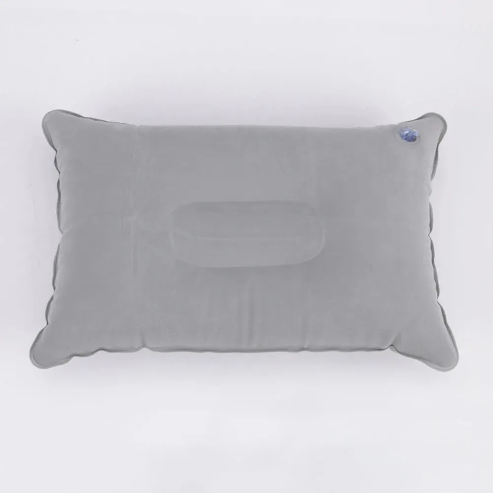 Plane Head Rest Support Ultralight Fold Nylon Inflatable Pillow Camping Tent Sleep Cushion Travel Beach Car Comfortable Pillows