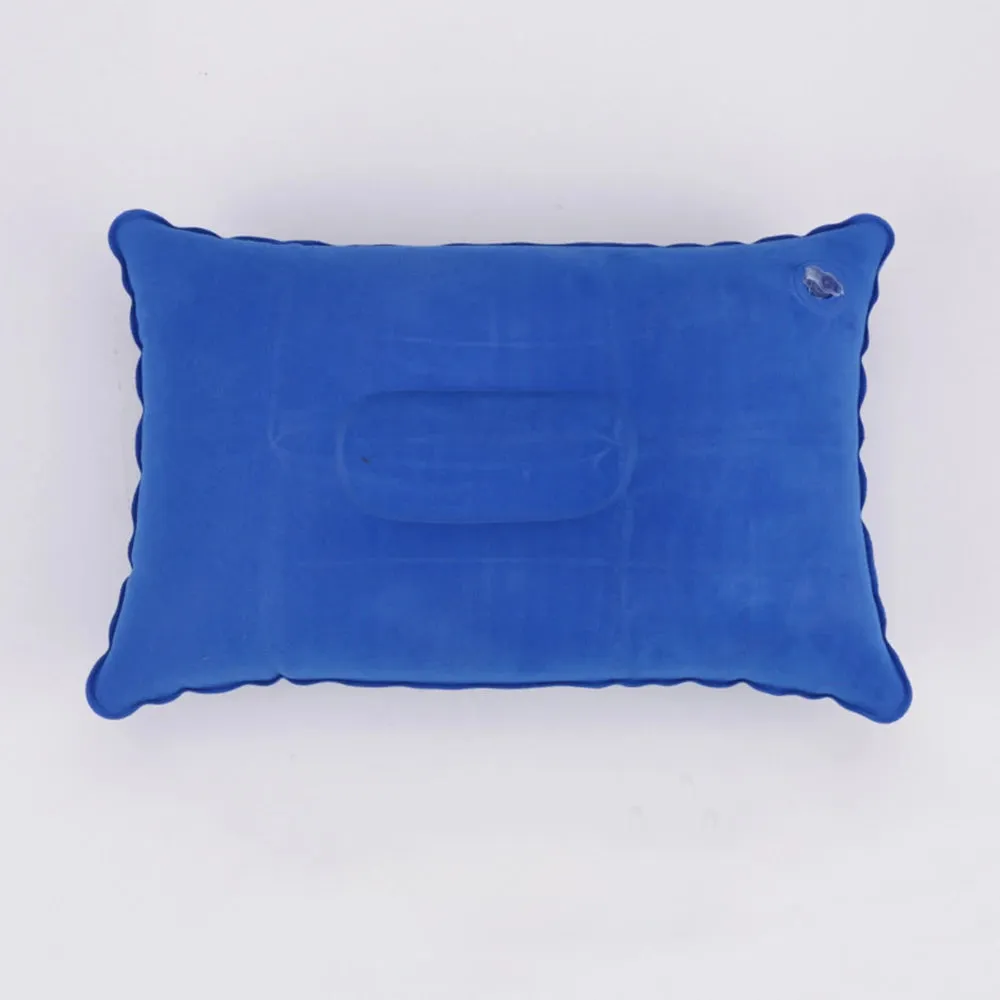 Plane Head Rest Support Ultralight Fold Nylon Inflatable Pillow Camping Tent Sleep Cushion Travel Beach Car Comfortable Pillows