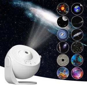 Planetarium Galaxy Projector13 in 1, Galaxy Light with 360° Rotating, Space Projector Nebula Star Night Light for Kids Adults Bedroom Ceiling Decor, Home Theater, Holiday Gift