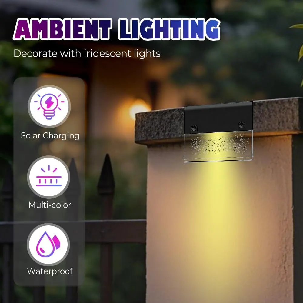 Poolside Solar Light for Swimming Pool,Wireless Light Sensing LED Lights for Metal Frame Above Ground Pool, Underwater Swimming Lighting with Timer Off Inground Accessories Patio Decor (B)