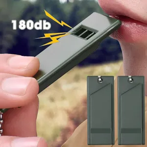 Portable  3-Frequency Whistle