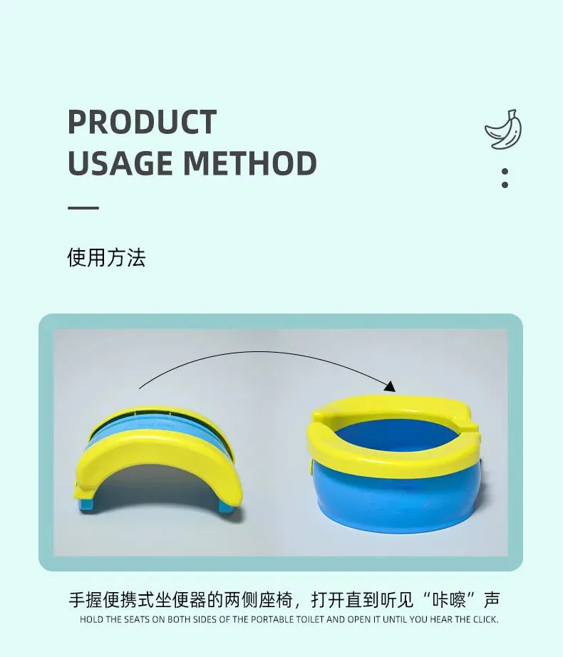 Portable Kids Toilet Seat for Travel