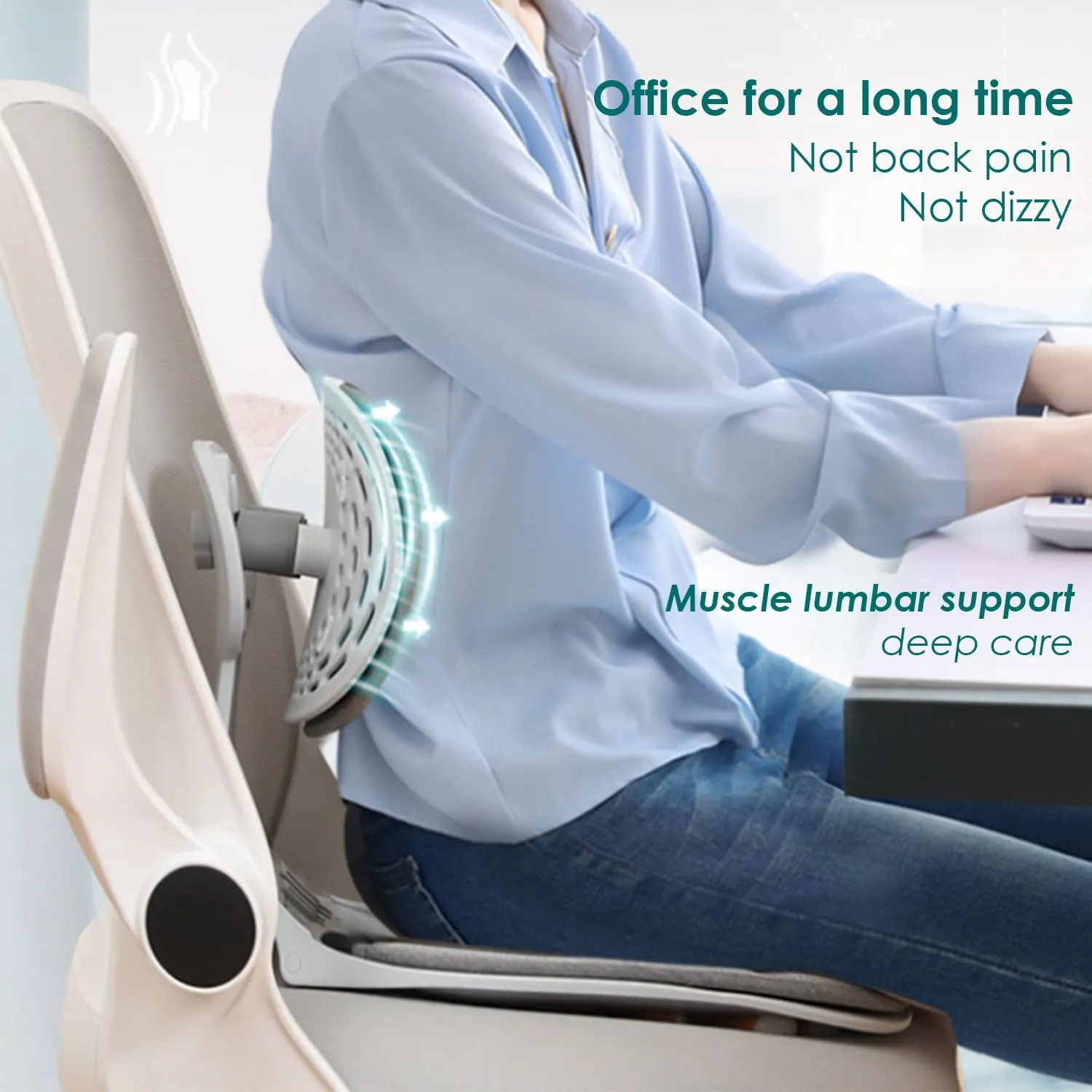 Portable Sports Stadium seat with Back Support Activity bleacher Seats Functional Legless Chair Foldable Waist Cushion Office Chairs with Lumbar Support Floor seat (Gray)