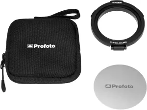 Profoto Clic Gel Holder with Stainless Steel Template and Protective Case A-Series Flash, Featuring Magnetic Mount Design