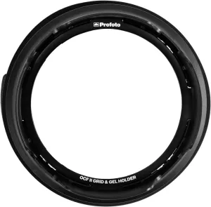 Profoto OCF II Grid and Gel Holder with Integrated Magnetic Mount for LED Profoto Flashes (Black)