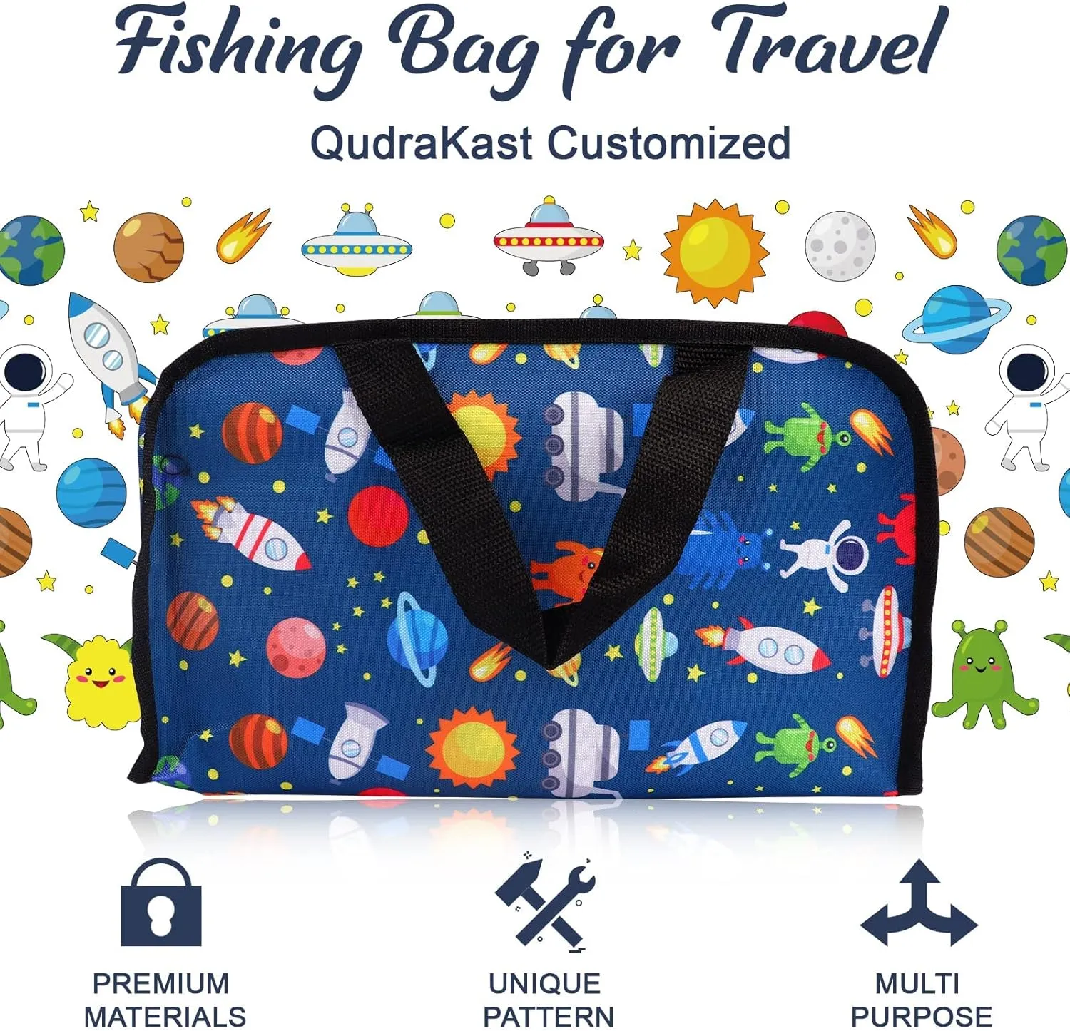 QudraKast Kids Fishing Pole