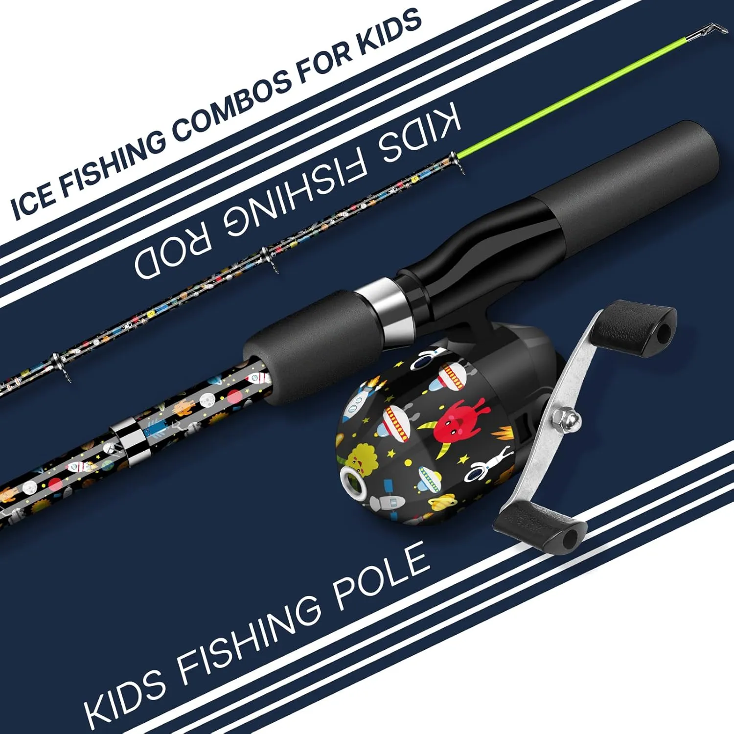 QudraKast Kids Fishing Pole