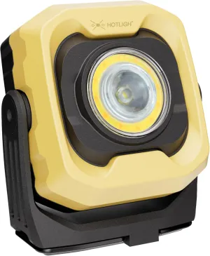 Rechargeable Work Light, 1200LM Magnetic Light with IPX4 Waterproof, 4000mAh Battery Led Work Light, Mechanic Light for Car Repair, Camping, Emergency