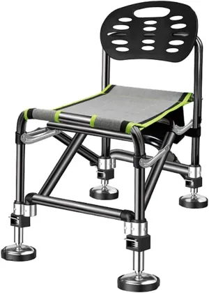 Recliner Chair,Folding Fishing Chair, Portable All-Terrain Padded Seat Breathable for Fishing and Lunch Breaks