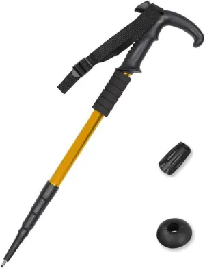 Regulable Aluminum Hiking Stick Portables Ergonomic Bents Handle Trekking Poles for Hiking and Outdoor