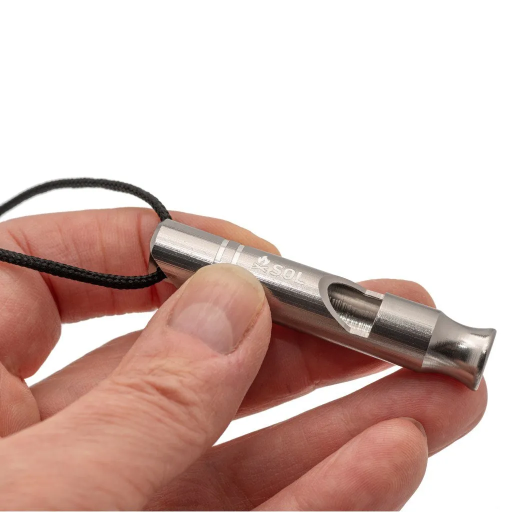 Rescue Metal Whistle, 2 Pack
