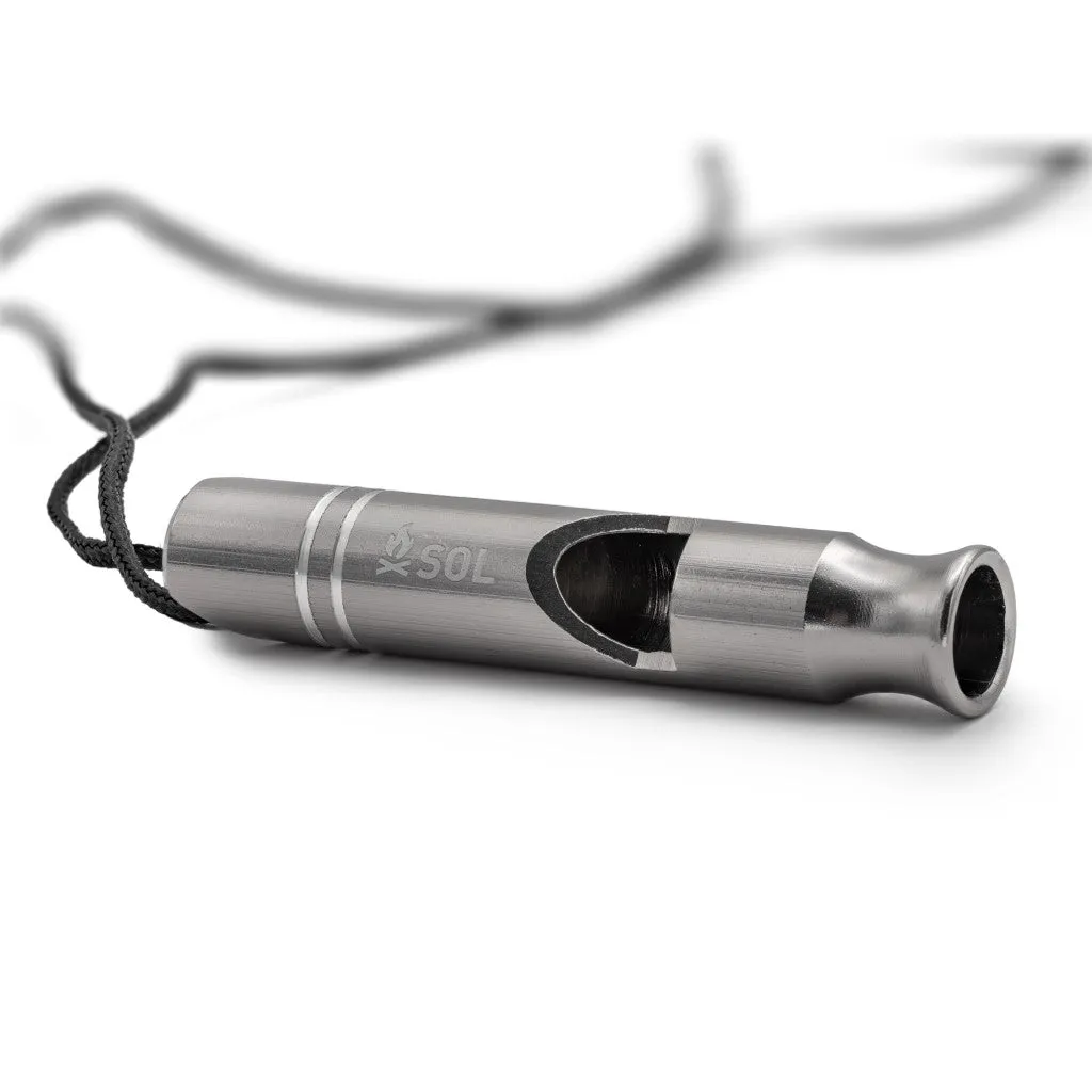 Rescue Metal Whistle, 2 Pack