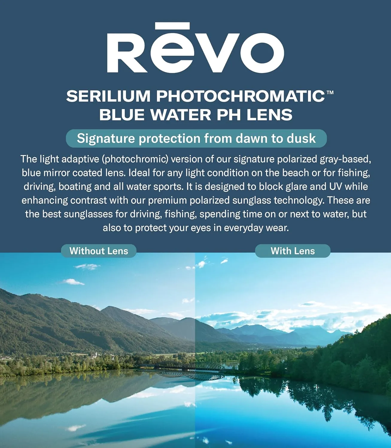 Revo Sunglasses Genesis: Polarized Lens with Wraparound Frame with Easy-Swap Magnetic Lenses