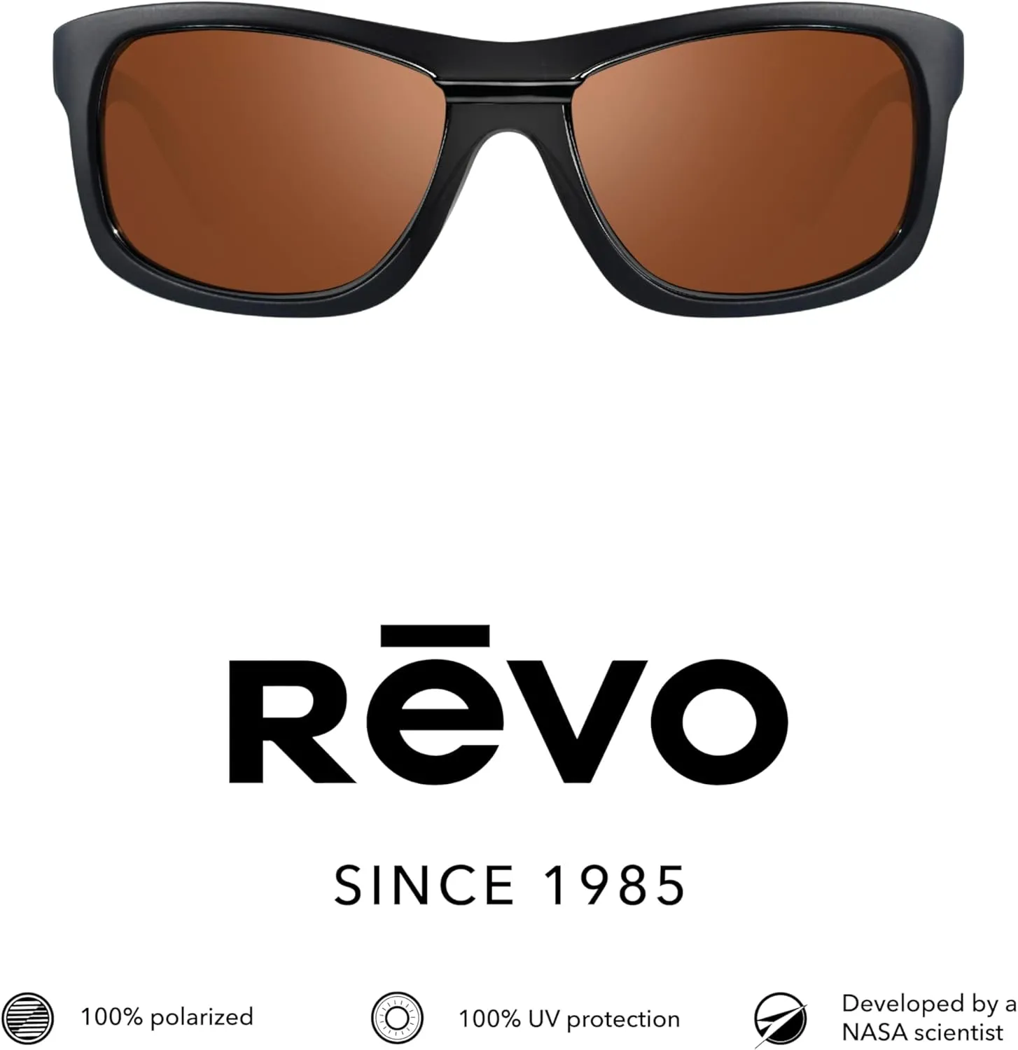 Revo Sunglasses Genesis: Polarized Lens with Wraparound Frame with Easy-Swap Magnetic Lenses