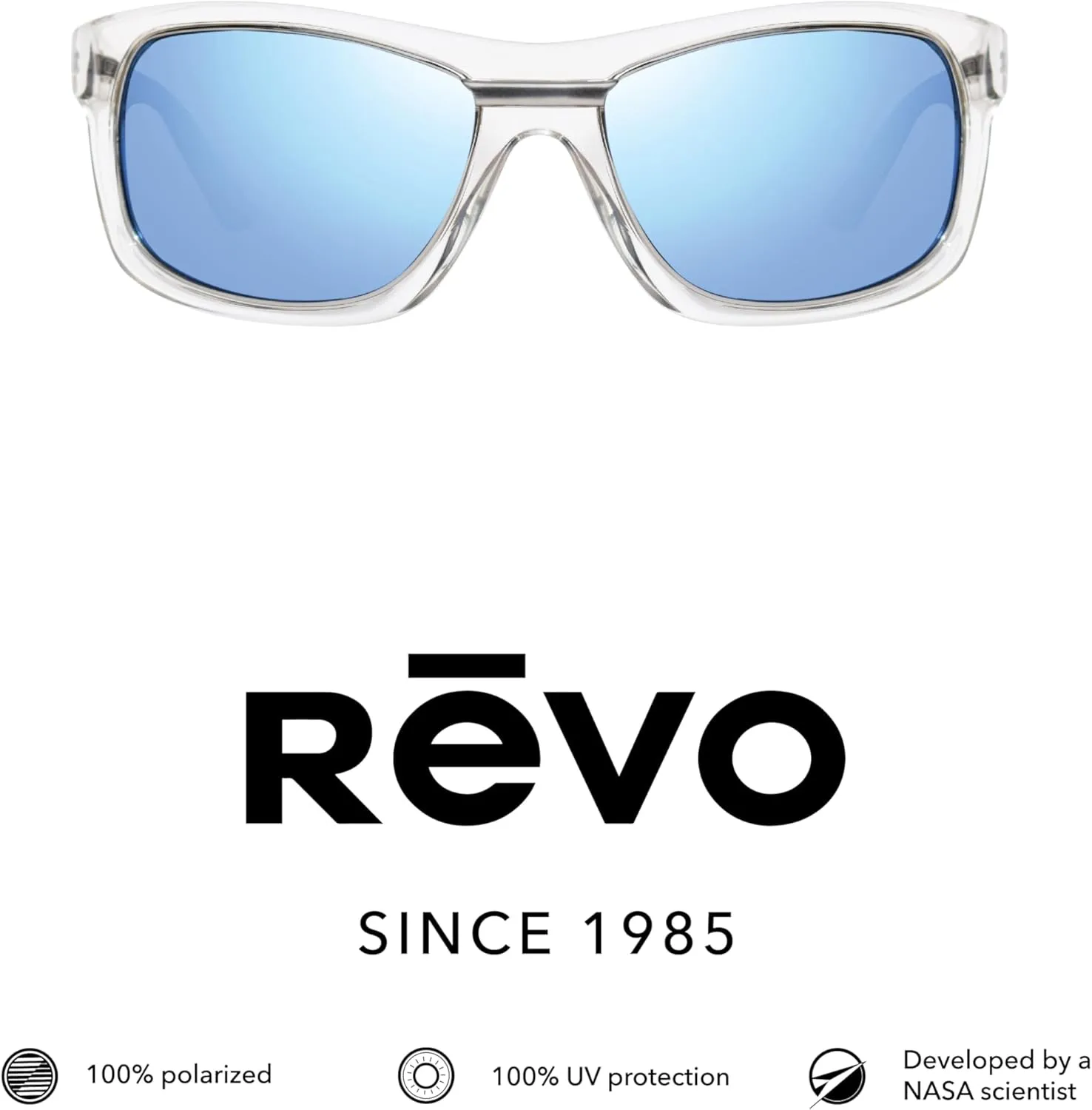 Revo Sunglasses Genesis: Polarized Lens with Wraparound Frame with Easy-Swap Magnetic Lenses