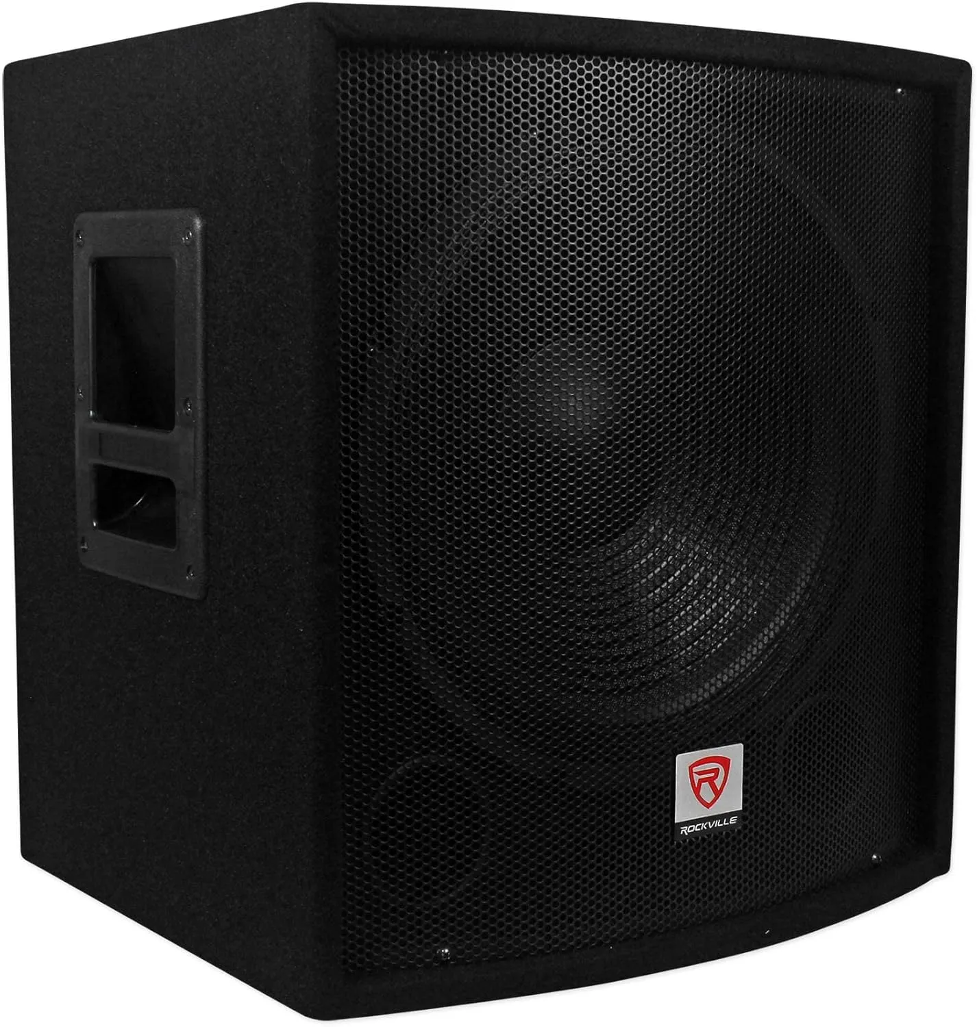 Rockville SBG1158 15" 800W Passive Pro DJ Subwoofer, MDF Cabinet/Pole Mount, Black