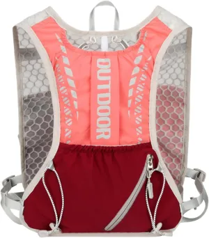 Running Vest,Running Bag for Phone - Reflective, Adjustable, Sports Gear for Gym Training Jogging Hiking Walking Night Cycling