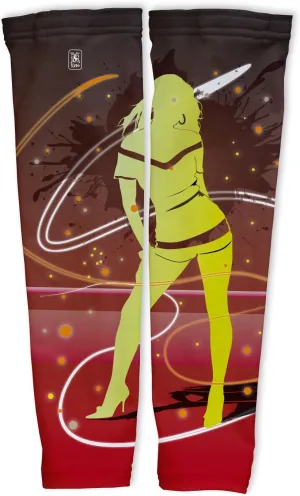 ScudoPro Star Light Compression Arm Sleeves UV Protection Unisex - Walking - Cycling - Running - Golf - Baseball - Basketball