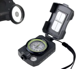 Sighting Military Compass Af-4090, Aluminum Alloy Materialis Lighter, Functional