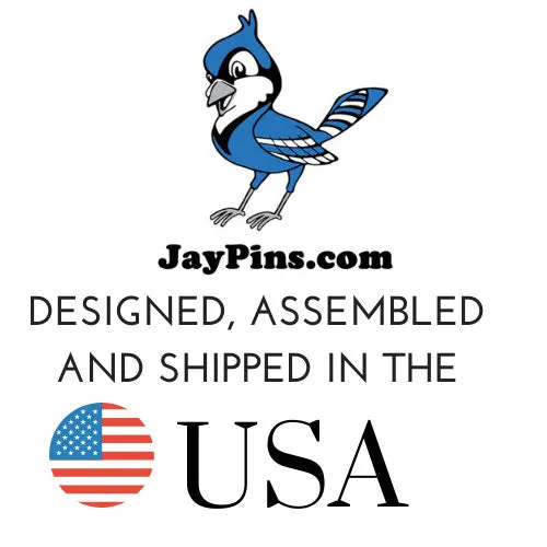 Silver Whistle Lapel Pin | Premium Enamel Pin for Coaches and Referees