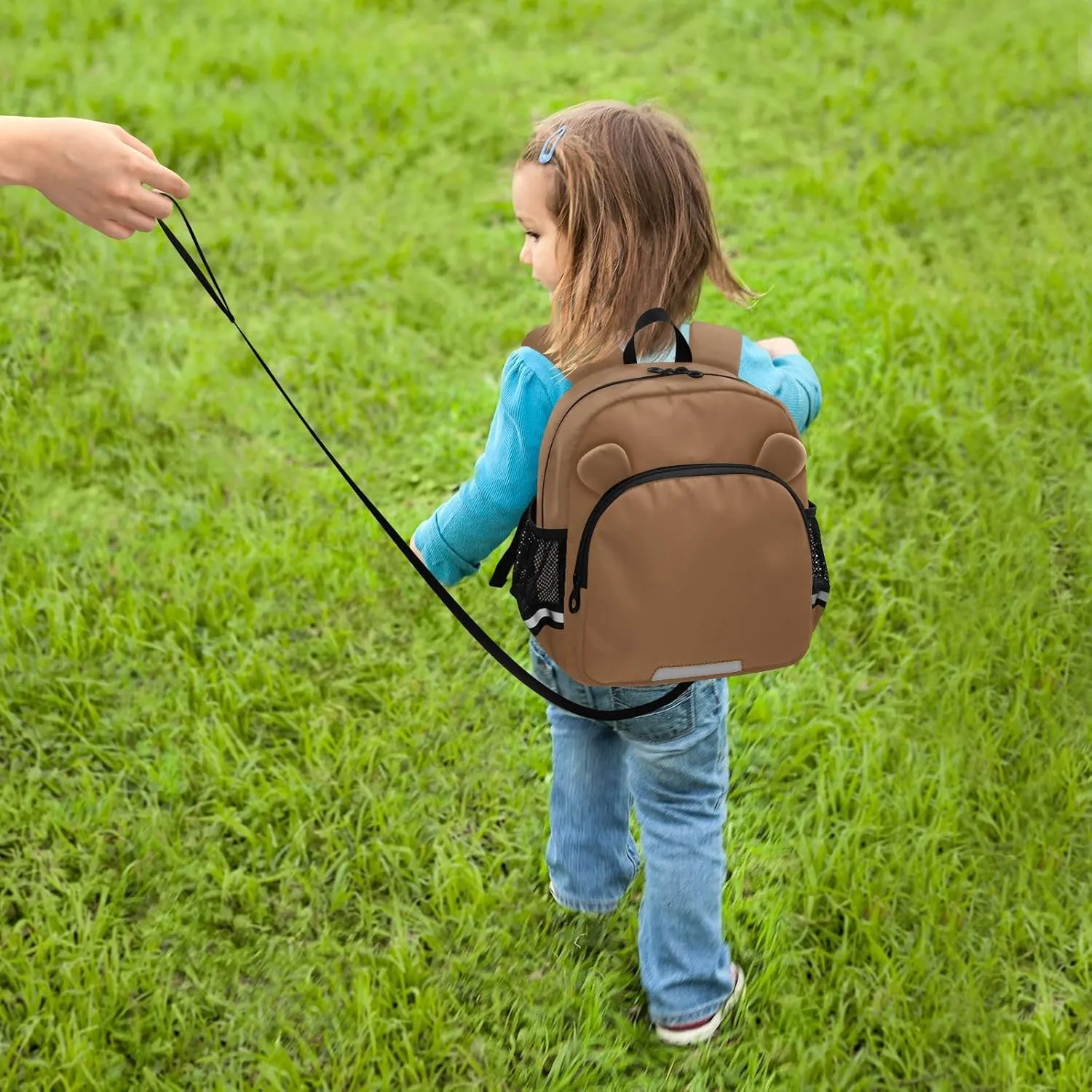 Sinestour Husk Brown Toddler Backpack for School Kids Backpacks for Boys Girls 3-6 Kindergarten Elementary Preschool Backpack Bookbag