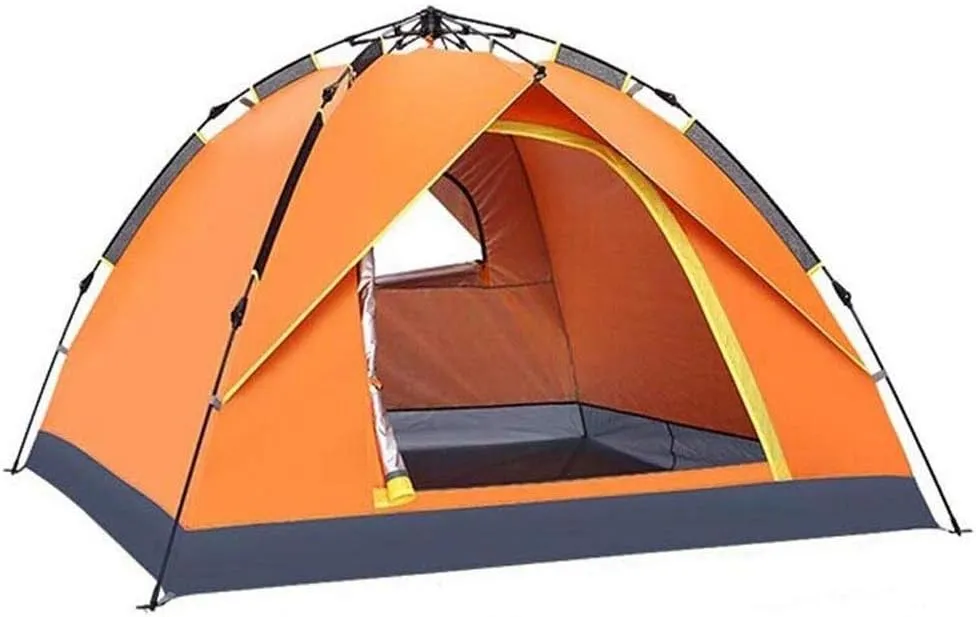 Single Rope Tent,Automatic Telescopic Fiberglass Frame Pole,High Water Resistance,Various Self-Supporting Leisure Camping 210 * 150 * 135cm