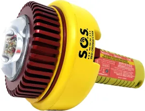Sirius Signal C-1002 SOS LED Distress Signal - Two-Color & Infrared, USCG Approved, Includes Display Mount, Daytime Flag & Whistle