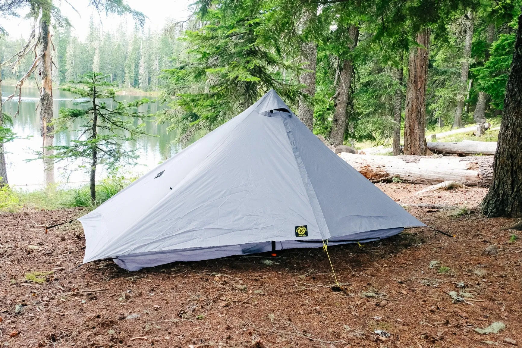 Six Moon Designs Lunar Solo 1 Person Ultralight Tent Gray  New