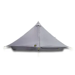 Six Moon Designs Lunar Solo 1 Person Ultralight Tent Gray  New