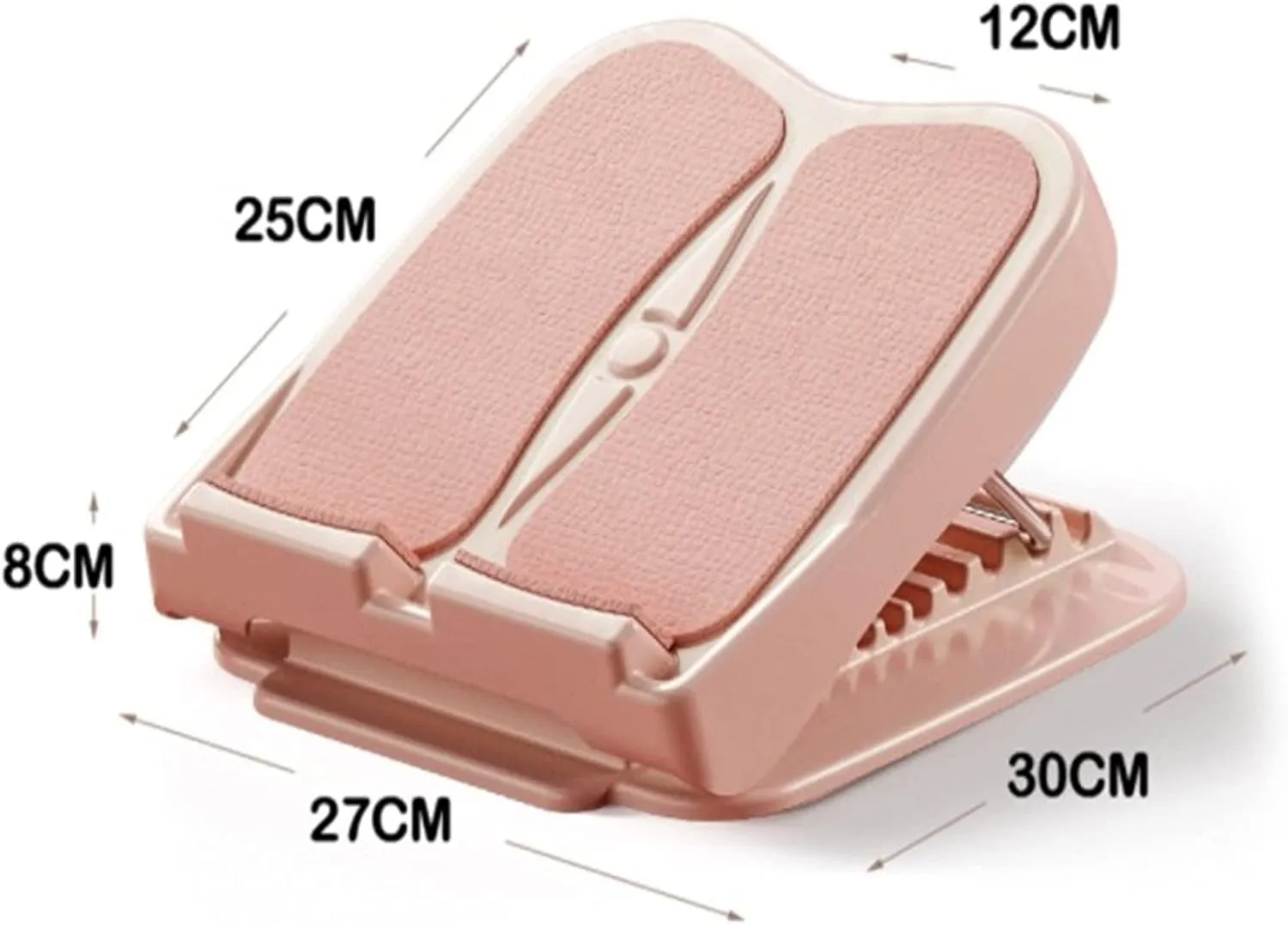 Slant Board Stovepipe Stretch Plate Oblique Pedal Calf Stretcher Home Standing Fitness Foldable Leg Stretch Assist Easy to Carry (Color : Pink, Size : 30x27cm) (Pink 30x27cm)