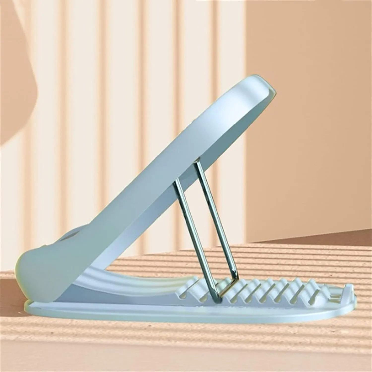 Slant Board Stretching Plate Stovepipe Artifact Oblique Pedal Standing Stretch Stretch Thin Leg Foldable Beading Board Fitness Equipment Easy to Carry (Color : Pink, Size : 37x31cm) (Blue 37x31cm)